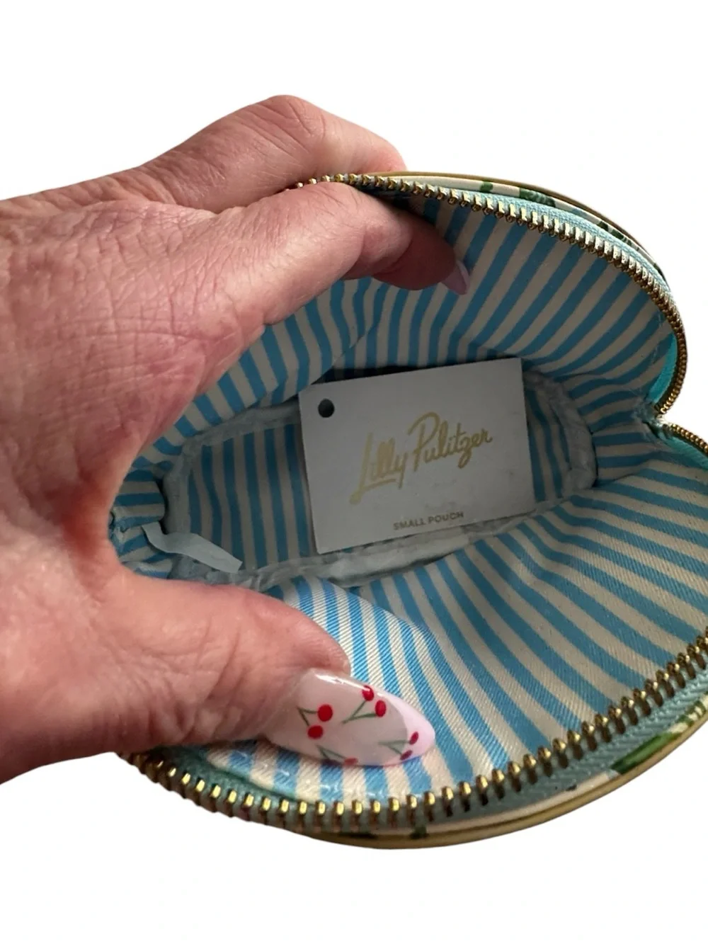 NWT This Lilly Pulitzer Small Scallop Pouch